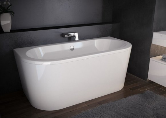 Buedbidden Rechteckegt Design Ronn Buedbidden Wäiss Modern