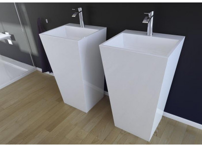 Modern Basseng Wäschbecken Acryl Stand Buedzëmmer Fräistoend Wäschstëll