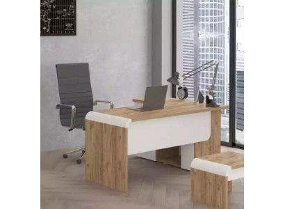Brongen Eckschrëftschaufscht Büro-Miwwelen Design Schreifdësch Chef-Schreifdësch