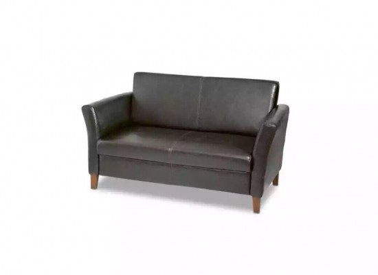 Schwaarzen Aarbechtszëmmer Zweisëtzermiwel Couch Büro Sëtz Sofa