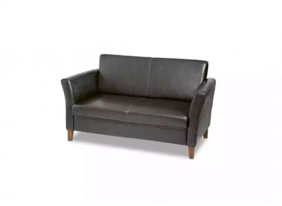 Schwaarzen Aarbechtszëmmer Zweisëtzermiwel Couch Büro Sëtz Sofa