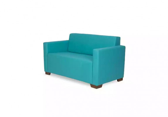 Tyrkisbloen Zweisëtzer Polstermöbel Aarbechtszëmmer Modern Sofa Luxus Couch.