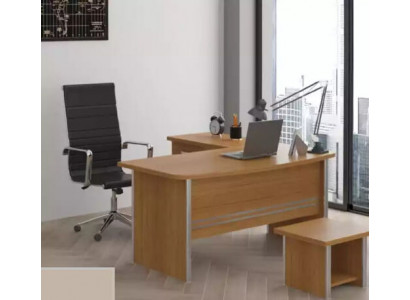 Hellbrongen Eckschafschrëft Büro Miwwelen Luxus Büro Ariichtung Design