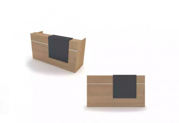 Rezeptiounsdesk Bürosmiwwelen Holz Aarbechtskummer Modern Neit Büro
