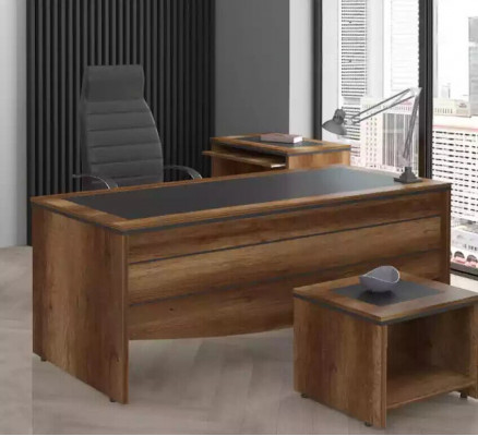 Aarbechtsraum Schreifdësch Holz Büro Schreifdësch Büro Miwwelen Chefschreifdësch