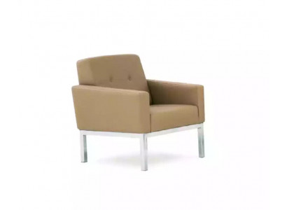 Sesselen Bürosmiwwelen Aarbechtszëmmer Beige Sëtz Holz Miwwelen Polstersesselen