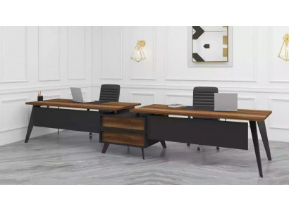 Groussen Schreifdësch Duebel Schreifdësch Büro Miwwelen Schreifdëscher