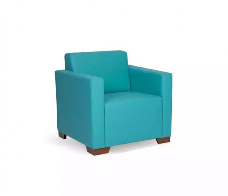 Fotell, Aarbechtszëmmer, Blo, Sëtz, Büro, Miwwelen, Polsterfotell, Nei, Textil