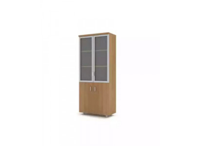 Akteschaf Aarbechtszëmmer Bicher Regal Büro Miwwelen Holz Akten Schaf