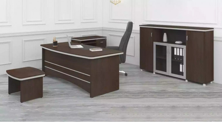 Modernen Büro Set Schreibtisch Schaf Beistelltischen Komplettes Set 4 Stéck.
