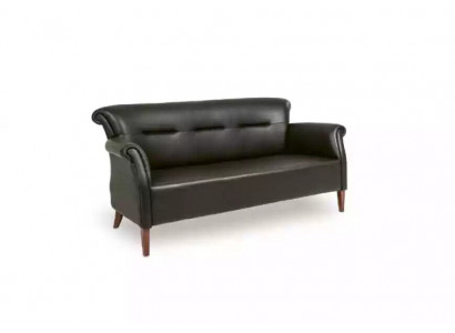 Modernt schwaarzt Dräisëtzer Aarbechtszëmmer Sofak Büro-Miwwelgarnitur