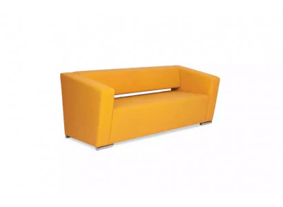 Orange drësëtzegt Bürosmiwwel Aarbechtszëmmer Canapé Luxus Textilsofa