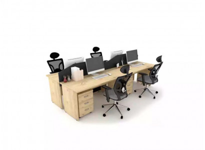 Groussen Holzdësch Büro Computerdësch Modern Büro Miwwelen