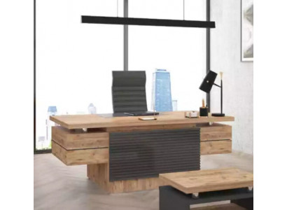 Holzschreifdësch Designer Bürosmiwwel Moderenen Design Holzmiwwel Dëscher