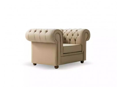 Chesterfield Fauteuil Luxus Büro Miwwelen Eenzel Polstersëtz Modern