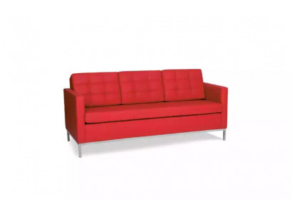 Roude Dreisëtzer Modern Luxuscouch Polstersëtzer Textil Sofas Stil