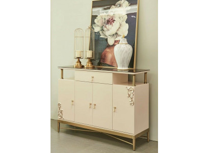 Sideboard Design Kommode Holz Schaf Schief Italienesch Miwwelen