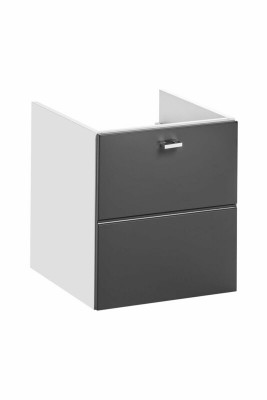 Buedzëmmer Miwwel Set 40cm Wäschbecken mat Ënnerschaf Wäschdësch Schüff Läschchief