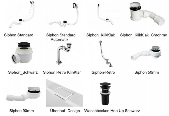 Buedzëmmer Miwwel Set 40cm Wäschbecken mat Ënnerschaf Wäschdësch Schüff Läschchief