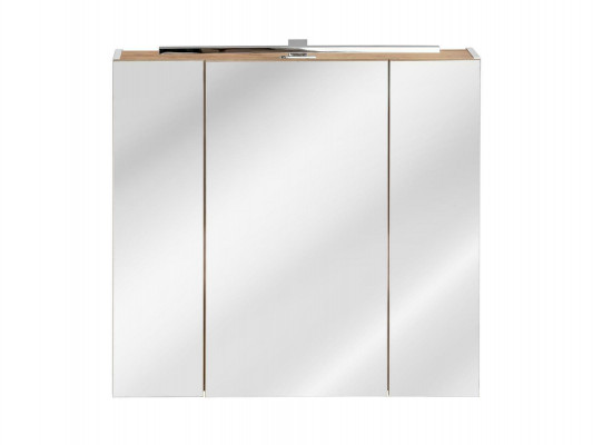 Spigelschaf Wandcloset Buedzëmmerkabinet mat Spigel 80 cm Deko LED