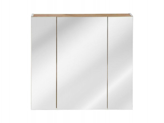 Spigelschaf Wandcloset Buedzëmmerkabinet mat Spigel 80 cm Deko LED