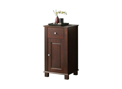 Buedzëmmermiwwel Regal Schaf Buedzëmmermiwwel Bruen Schief 46x36x83cm Holzkierfcher.