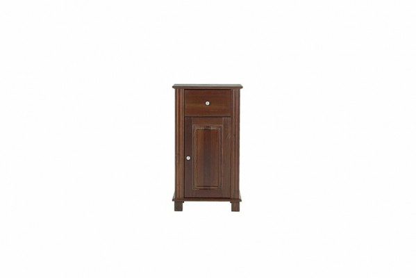 Buedzëmmermiwwel Regal Schaf Buedzëmmermiwwel Bruen Schief 46x36x83cm Holzkierfcher.
