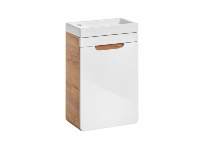 Design Wäschbecken Wäschstand Buedzëmmer Ënnerschaf Héichglanz