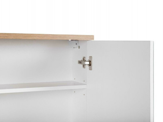 Spigelschaf Wandsschaf Buedzëmmerschaf mat Spigel 80 cm