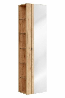 Spigelschaf Wandkabinett Buedzëmmerkabinett mat Spigel 60 cm Regal