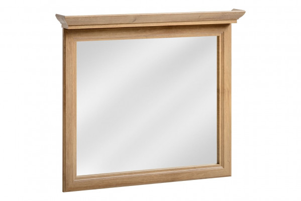 Buedzëmmer-Spigel Spigel Buedzëmmer-Spigel Mauer-Spigel Holz 85x76cm Kader