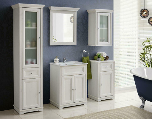 Buedzëmmer Design Buedmoossen Sets Wäschbecken Antik Stil nei Miwwelen