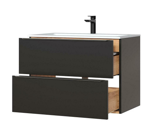 Luxus Wäschbecken Waschtisch Ënnerschaf Schaf Becken Waschtëscher Buedzëmmer 80cm