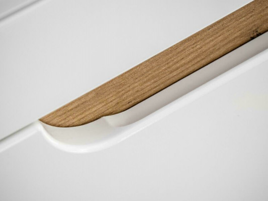 Design Buedzëmmer Miwwelen Bad 5-teillegt Set Schaf Wäschbeken.