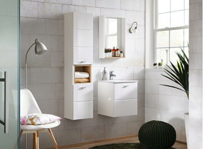 Waschplaz Buedzëmmermiwwel Buedzëmmer Set Waschdësch Lavabo