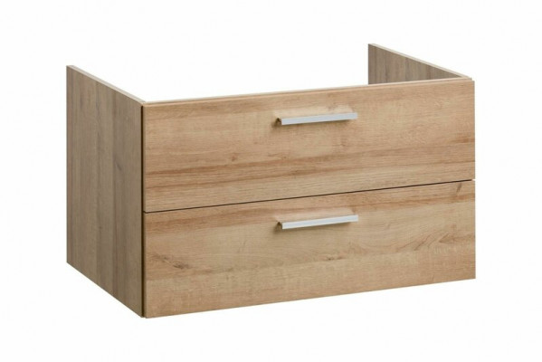 Badzëmmerset 80cm Wäschbecken mat Modern Ënnerbau Dekorative Wäschdësch