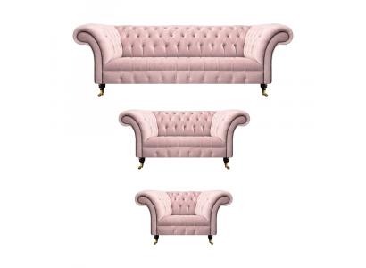 Wunnzëmmer Luxus Komplett Set Nei Canapéen Fauteuil Chesterfield Sofas Polstermöbel