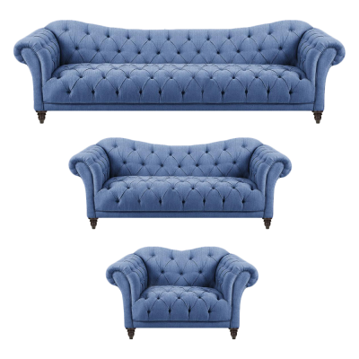 Chesterfield Sofas Canapé Luxus Wunnzëmmer Sofagarnitur Polstersaachen Nei