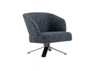 Luxuriéise Fotell Ergonomesche Lounge-Fotell Polsterung am modernen Design