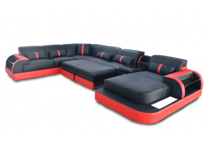 Luxus Couch Polster Miwwelen Eckgarnitur Wunnlandschaft Couchen Polster Ecksofa