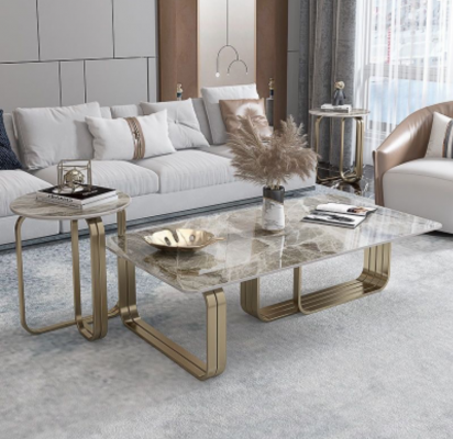 Couchtisch Dësch Niewentisch Wunnzëmmer Niewentisch Modern Dëscher