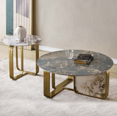 Couchtisch Wunnzëmmer Design Miwwelen Dësch Luxus Säitendësch Modern