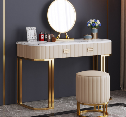 Designer Schminktisch Kosmetik Dësch Spigel Konsoleschlofkummer Nei