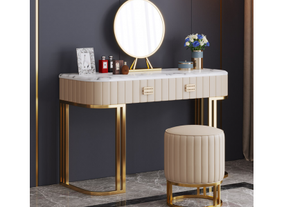 Designer Schminktisch Kosmetik Dësch Spigel Konsoleschlofkummer Nei