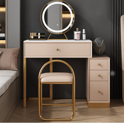 Designer Schminktisch Schlofzëmmer Konsolendësch Spigel Luxus Nei