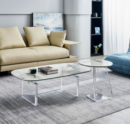 Canapé Dësch Luxus Bäizëmdësch Miwwel Modern Wunnzëmmer Design Nei