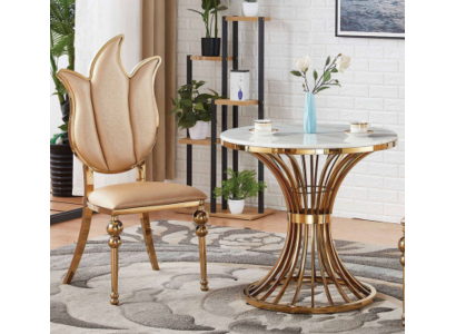 Dësch Iessdësch Modern Niewendësch Design Wunnzëmmer Holz Ariichtung