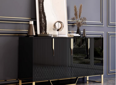 Sideboard Holz Wunnzëmmer Kommodemébel Kommode Schaf Modern Nei