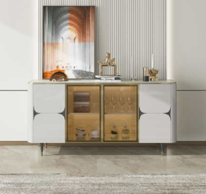 Kommode Holz Schief Schaf Anrichte Wäiss Miwwelen Sideboard Schaf Modern Nei