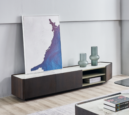 Luxus Sideboard RTV Lowboard Wunnzëmmer Holz Lowboard Modernen Design